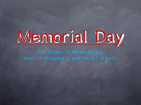 Ppt Memorial Day Powerpoint Presentation Free Download Id9343113