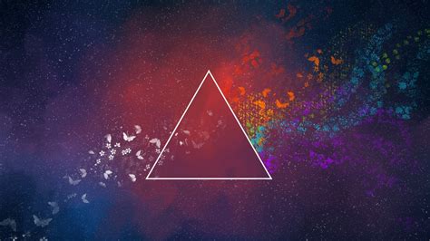 Triangle Space 1920x1080 Wallpaper
