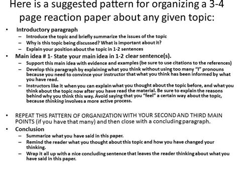 A supplemental question response should include the critique: How to write a reaction paper. Examples & Samples at KingEssays©