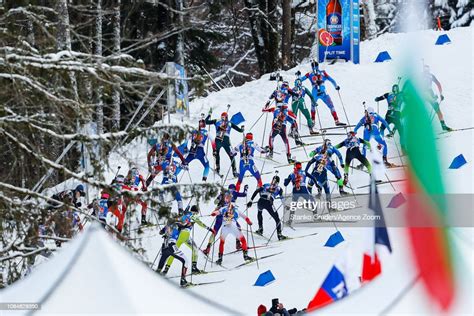 A General View During The Ibu Biathlon World Cup Mens Relay On News