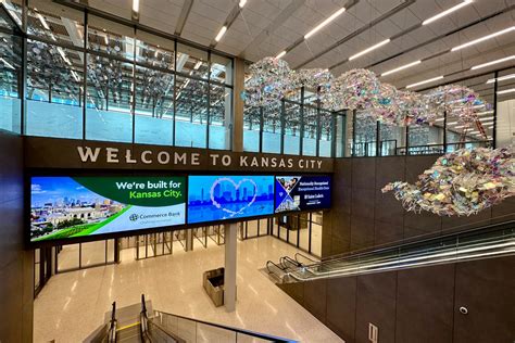 Complete Tour The New Kansas City Airport Terminal Brings Major