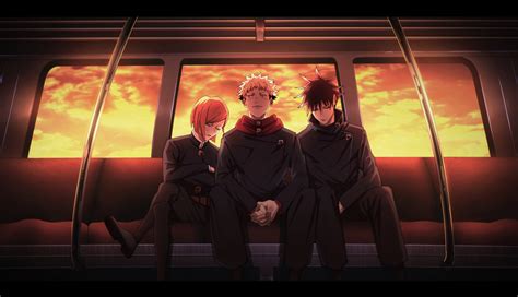 The god of high school. 1336x768 Jujutsu Kaisen Characters HD Laptop Wallpaper, HD Anime 4K Wallpapers, Images, Photos ...