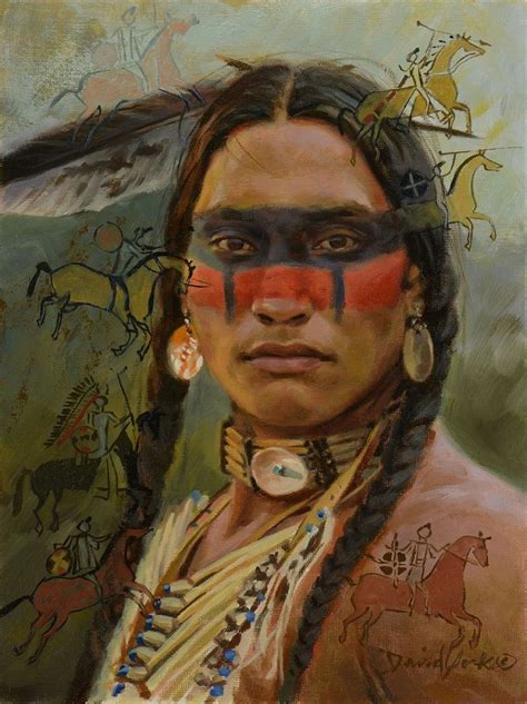 Visions Of A Warrior Native American Warrior Native American Art