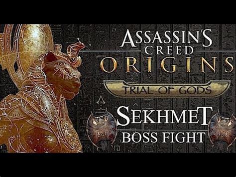 Assassin S Creed Origins Trial Of Gods Sekhmet Boss Fight Speedrun