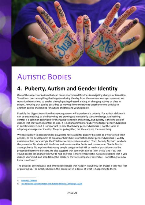 Autism And Gender Identity Transgender Trend