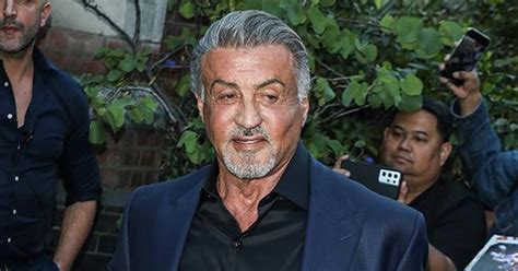 Sylvester Stallone Makes His First Public Appearance Post Split
