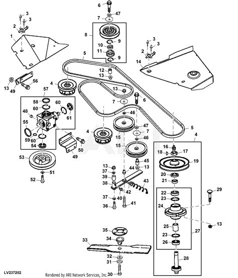 40 John Deere 62d Mower Deck Parts Diagram Carlinakayla