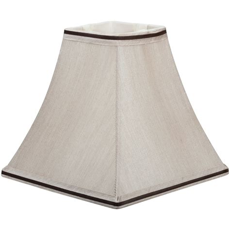 Better Homes And Gardens Taupe Softback Square Accent Lamp Shade