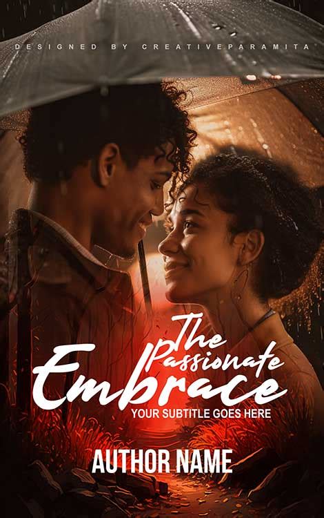 The Passionate Embrace Premade Book Cover