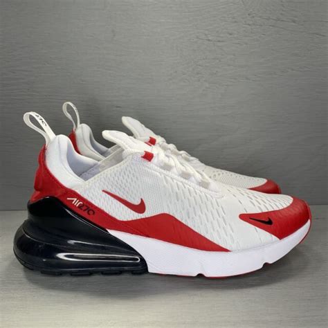 Size 9 Nike Air Max 270 White University Red For Sale Online Ebay