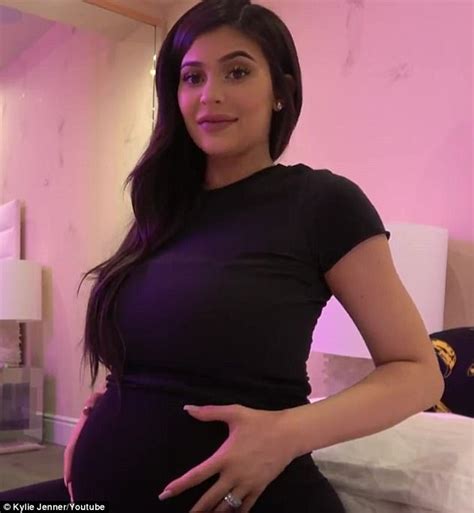 Kylie Jenner Shows Off Her Baby Bump In Pregnancy Video