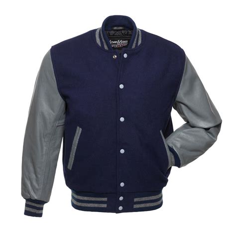 We did not find results for: Jacketshop Jacket Navy Blue Wool Grey Leather Varsity Jacket