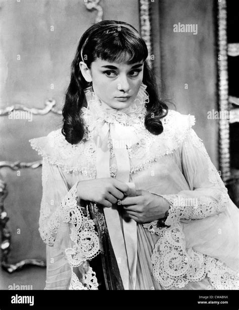 Audrey Hepburn In The Broadway Play Gigi 1951 Courtesy Csu Archives