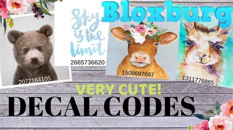 Kawaii Bloxburg Id Codes Kawaii Cute Decal Codes For