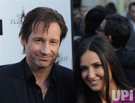 Photo David Duchovny And Demi Moore Attend The Joneses Premiere In