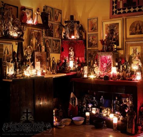 Voodou Altar Altar Sacred Space Vodou