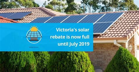 Government Solar Energy Rebates Victoria
