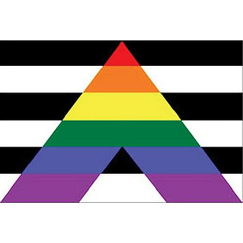 Lgbtq Gay Straight Alliance Pride Flag With Grommets 3 X 5 Walmart