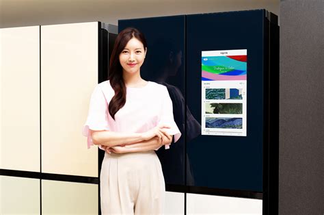 삼성전자 패밀리허브 냉장고 전용 비스포크 아뜰리에 공개 Samsung Newsroom Korea Media Library