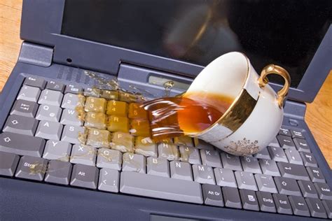Spilled Coffee On Laptop Computer Repair Talk Local Blog — Talk