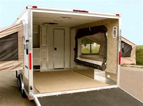 Enclosed Trailer Camper Conversions Ideas 12 Vanchitecture Cargo
