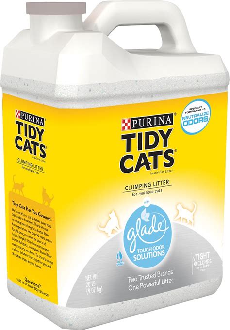 We carry a large selection and the top brands like american journey and more. Tidy Cats Scoop Glade Tough Odor Solutions Cat Litter, 20 ...