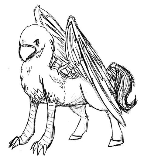 Harry Potter Buckbeak Coloring Pages Harry Potter I Colored