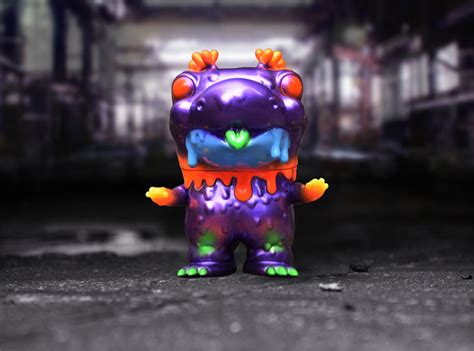 Bobo Dragon Purple By 16m Strangecat Toys