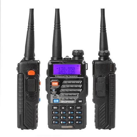 New Baofeng Uv 5re Uv 5re Dual Band Walkie Talkie Two Way Radio 5w 128ch Uhf Vhf Fm Radio 136