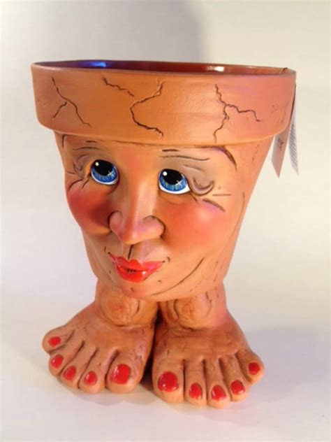 Image Result For Face Pot People Patterns Clay 0d4