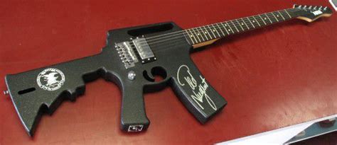 Ted Nugent Autographed Nra Ar 15 Guitar For Sale In Norfolk Va Offerup
