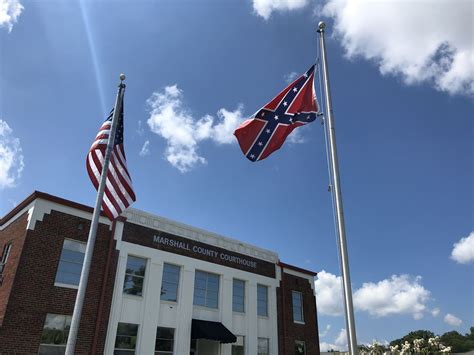 Why A Confederate Flag Still Flies At Alabama Courthouse