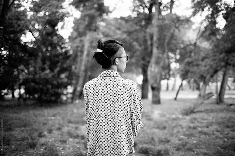 Girl Among The Trees By Stocksy Contributor Tommaso Tuzj Stocksy