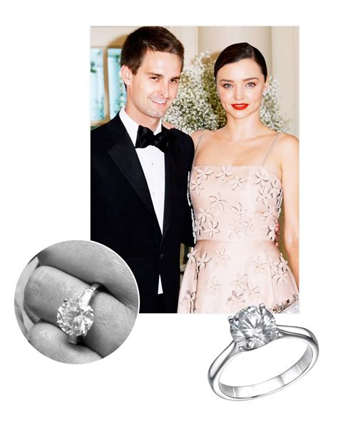 Get Their Style Celebrity Engagement Rings Miranda Kerr Engagement Ring Miranda Kerr