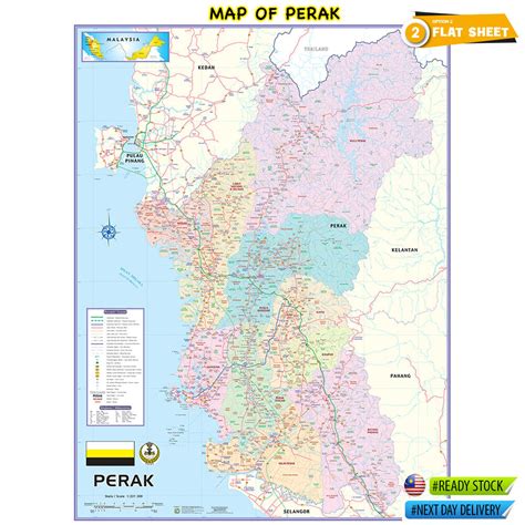 Peta Jalan Negeri Perak Ava Watson