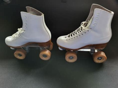 Vintage Custom Roller Skates Riedell Boots Snyder Plates Fafnir And