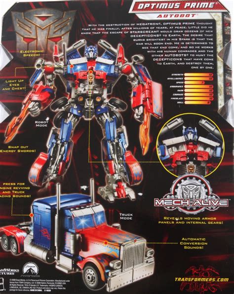 Leader Class Optimus Prime Transformers Movie Revenge Of The Fallen Rotf Autobot