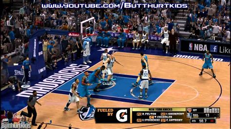 Nba 2k13 New York Knicks Vs Dallas Mavericks Xbox360 Youtube