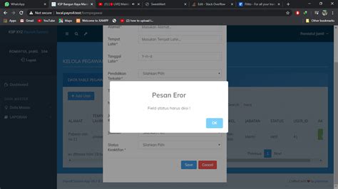 Php How To Passing Validation Laravel Controller To Sweet Alert Swal Hot Sex Picture