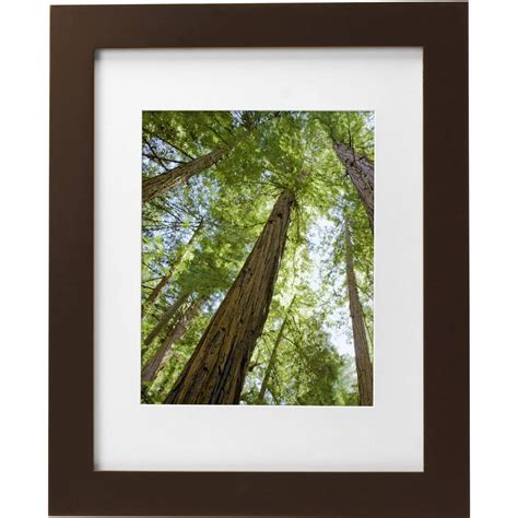 Mainstays Museum 11 X 14 Matted For 8 X 10 Solid Wood Picture Frame