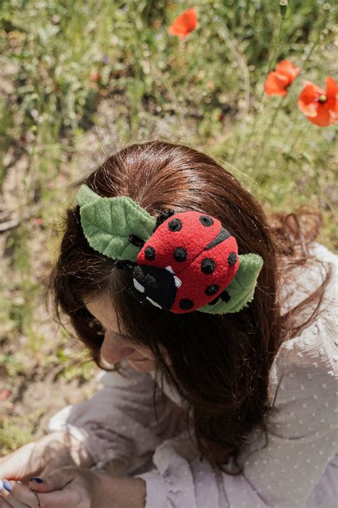 Ladybug Headband For Adults Ladybug Girl Costume Handmade Etsy Uk