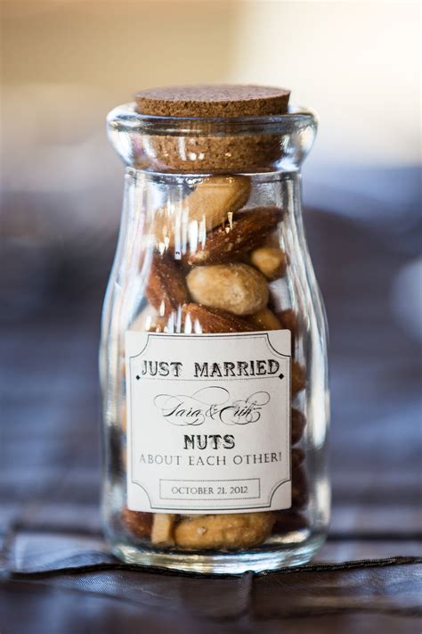 Assorted Nuts Favors Wedding Favors Fall Edible Wedding Favors
