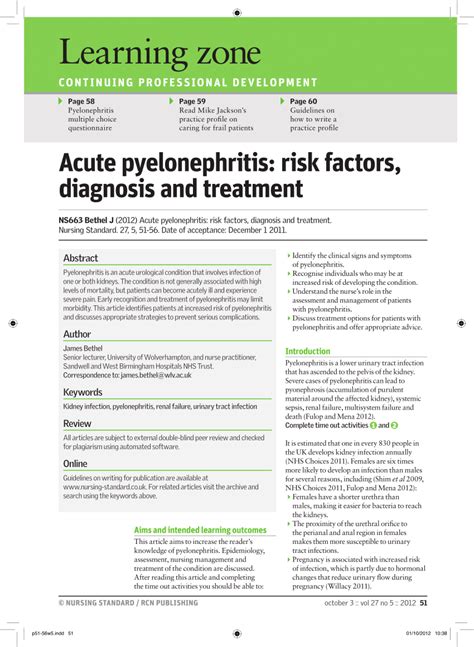 Hydronephrosis in pregnancy diagnosis and management of acute pyelonephritis in adults. (PDF) Acute pyelonephritis: risk factors, diagnosis and ...