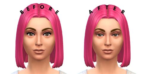 Mia Eyelashes N93 Fashion The Sims 4 Eyelashes Sims 4