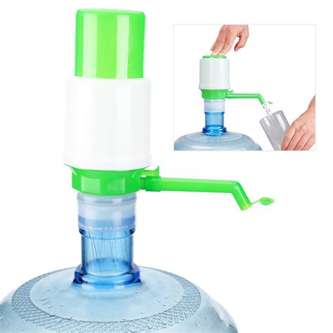 5 Gallon Drinking Water Jug Bottle Pump Manual Dispenser Home Office