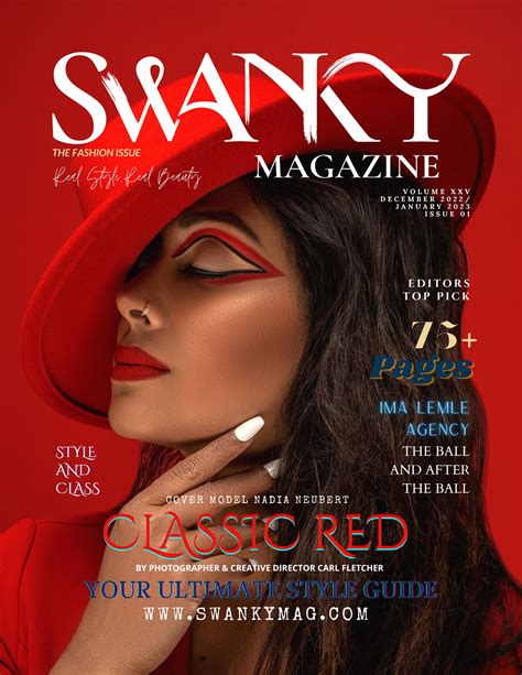 Swanky Fashion Beauty Editions Dec Jan 2022 2023 VOL XXV Issue 01 By