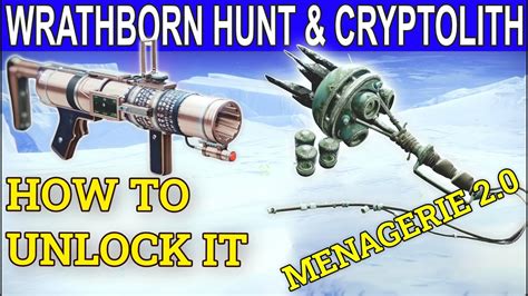 Destiny 2 How To Unlock Wrathborn Hunt And Cryptolith Lure For New