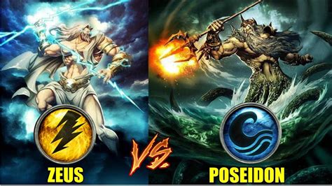 God Of War Ascension Zeus Vs Poseidon Youtube