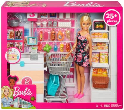 Mattel Barbie Doll And Supermarket Play Set 1 Ct Gerbes Super Markets