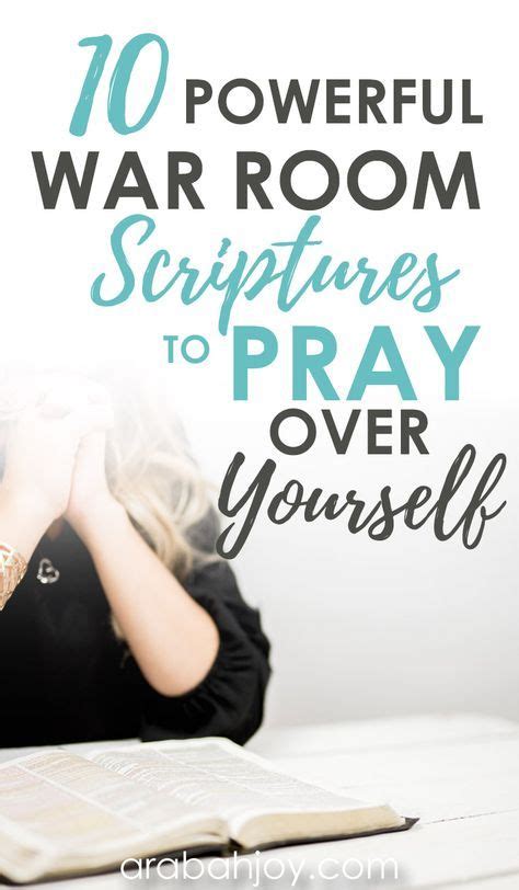 10 Powerful Scriptures For War Room Prayers Free Printable War Room